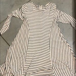 Black & Cream striped Altard state dress